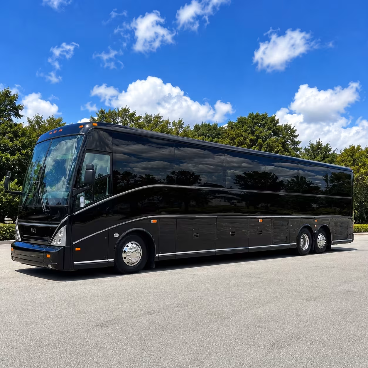 corporate event charter bus rentals from new rochelle to manhattan