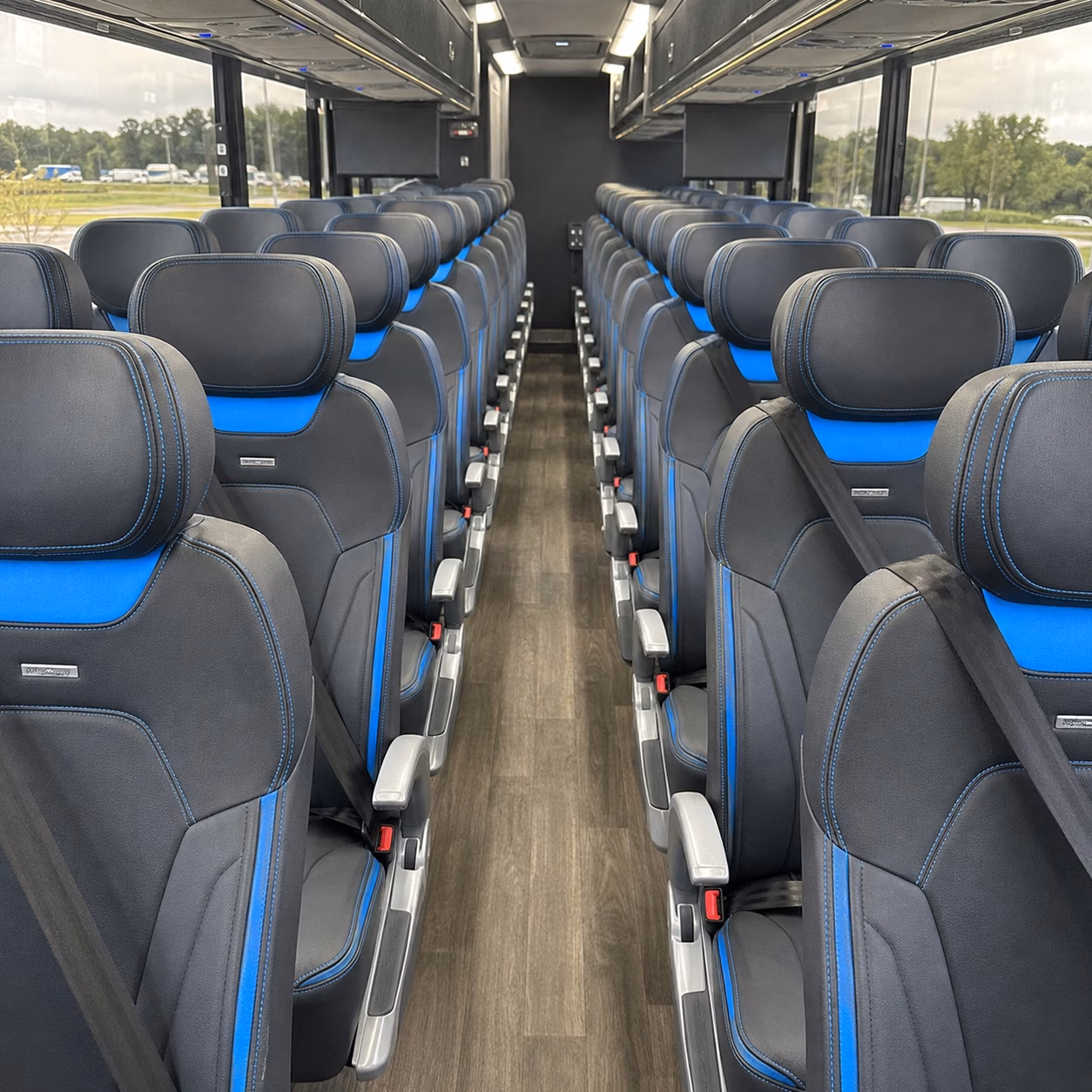 new rochelle charter bus interior