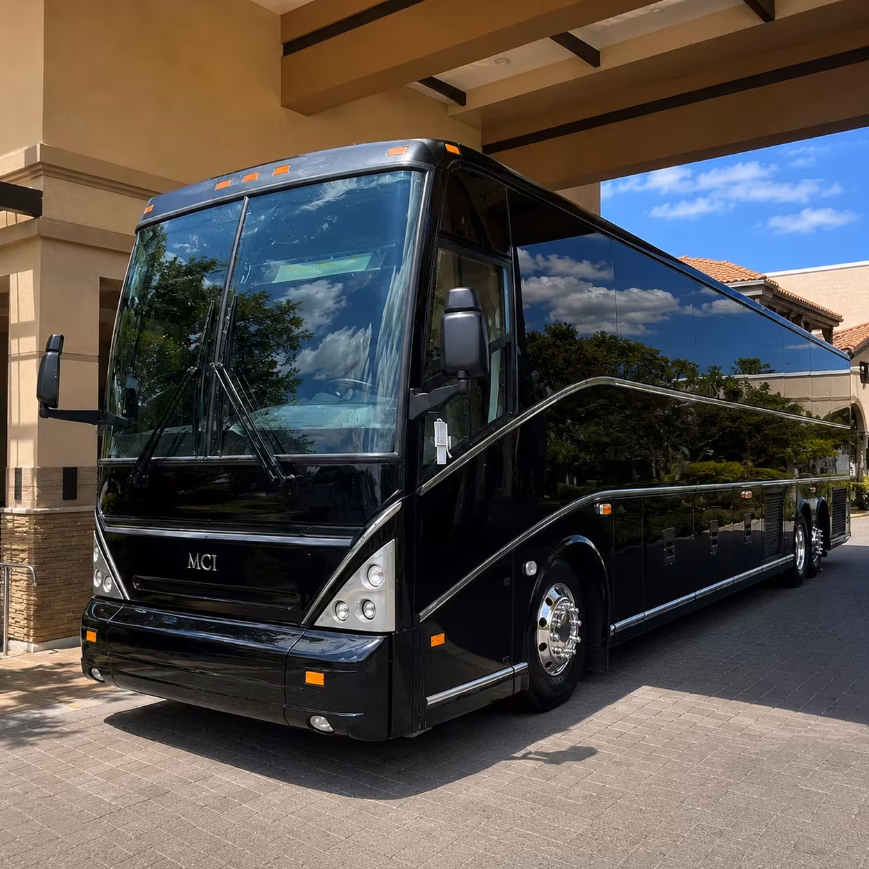 new rochelle wedding shuttle buses for waterfront venues