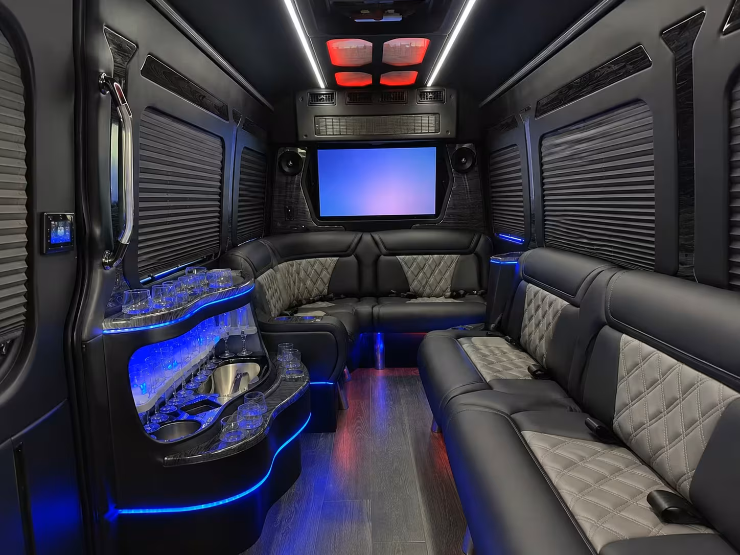 sprinter limousine inside