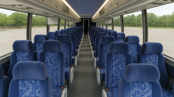 54 passenger charter bus interior new rochelle