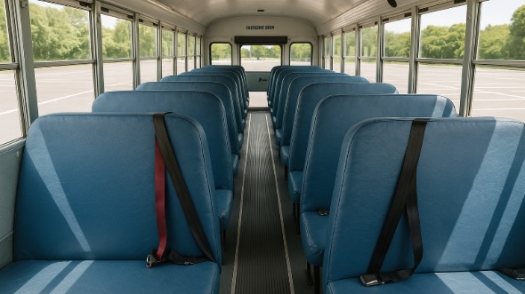 school bus rental interior hackensack