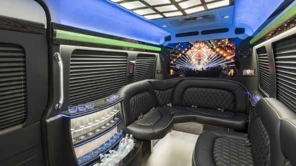 sprinter limo rental interior new rochelle